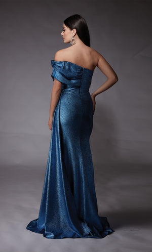 UNK-27663. Long, Off The Shoulder, Straight image 1