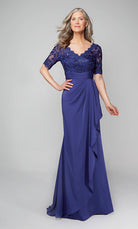 UNK-27595. Long, V-neck, Straight, V Shaped Back image 0