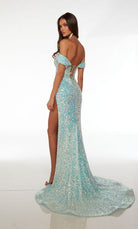 UNK-61557. Long, Off The Shoulder, Fit N Flare image 1