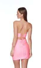 UNK-4560. Short, Sweetheart Neckline, Straight image 6