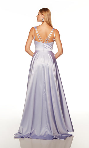 UNK-1749. Long, Sweetheart Neckline, A-line image 4