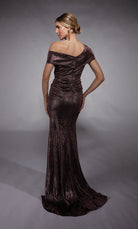 UNK-27762. Long, V-neck, Straight, Closed Back image 1