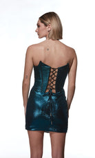 UNK-4844. Short, Off The Shoulder, Straight image 13