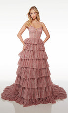 UNK-61526. Long, Scooped Neckline, Ballgown image 2