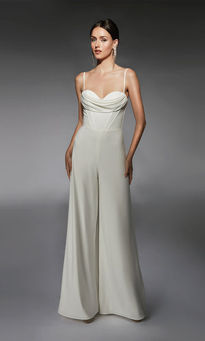 UNK-70075. Short, Sweetheart Neckline, Jumpsuit image 5