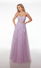 UNK-61541. Long, Scooped Neckline, A-line, Strappy Back image 3