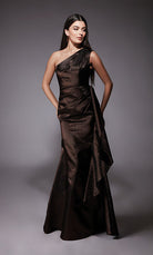 UNK-27751. Long, One Shoulder, Straight, Closed Back image 0