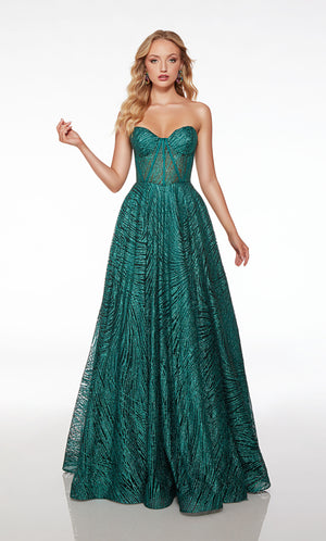 UNK-61580. Long, Sweetheart Neckline, A-line image 2