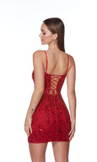 UNK-4509. Short, Square Neckline, Straight image 6