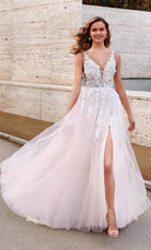 UNK-60894. Long, Plunging Neckline, A-line image 11