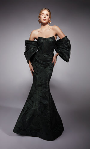 UNK-27747. Long, Off The Shoulder, Mermaid, Closed Back image 0