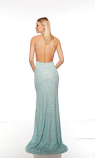 UNK-88009. Long, V Neckline, Straight, Open Back image 23