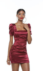 UNK-4567. Short, Square Neckline, Straight, Closed Back image 3