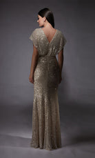 UNK-27729. Long, V-neck, Straight, V Shaped Back image 4