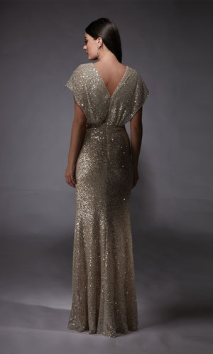 UNK-27729. Long, V-neck, Straight, V Shaped Back image 4