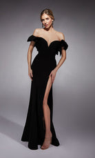 UNK-27713. Long, Off The Shoulder, Fit N Flare image 0