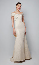 UNK-27613. Long, Off The Shoulder, Fit N Flare image 5