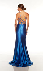 UNK-61457. Long, Scoop Neck, Fit N Flare, Strappy Back image 1
