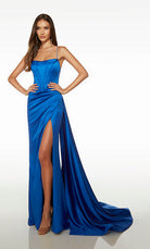 UNK-61522. Long, Square Neckline, Straight image 0
