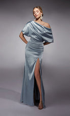 UNK-27721. Long, One Shoulder, Straight, Closed Back image 0