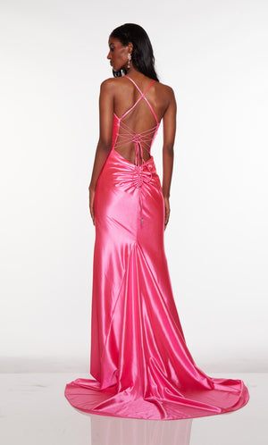 UNK-61438. Long, Cowl Neck, Straight, Strappy Back image 3