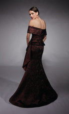 UNK-27707. Long, Off The Shoulder, Fit N Flare image 1
