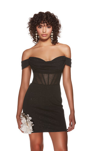 UNK-4819. Short, Off The Shoulder, Straight image 0