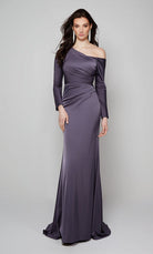 UNK-27557. Long, Off The Shoulder, Straight image 1