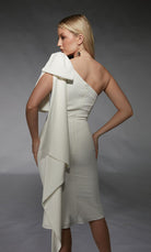 UNK-70053. Short, One Shoulder, Straight, Closed Back image 1