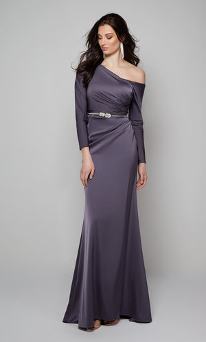 UNK-27557. Long, Off The Shoulder, Straight image 4