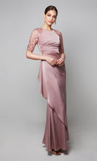 UNK-27601. Long, Scoop Neck, Straight, Closed Back image 2