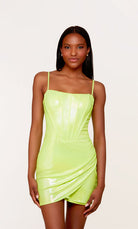 UNK-4701. Short, Square Neckline, Straight image 6