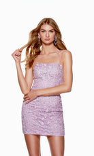 UNK-4663. Short, Square Neckline, Straight image 0
