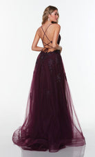 UNK-61263. Long, Plunging Neckline, Ball Gown image 1