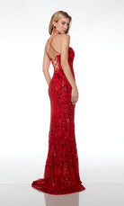 UNK-61482. Long, Off The Shoulder Neckline, Straight image 1