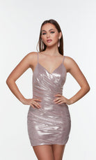 UNK-4532. Short, V-neck, Straight, V Shaped Back image 11