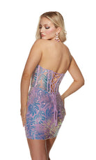 UNK-4898. Short, Sweetheart Neckline, Straight image 2