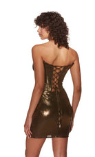 UNK-4844. Short, Off The Shoulder, Straight image 3