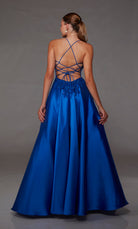 UNK-1817. Long, Plunging Neckline, Ballgown image 3