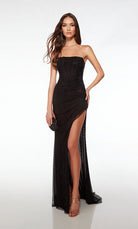 UNK-61717. Long, Strapless Neckline, Straight image 0