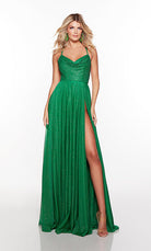 UNK-61464. Long, Cowl Neck, Flowy, Strappy Back image 0