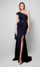 UNK-27577. Long, Off The Shoulder, Fit N Flare image 1