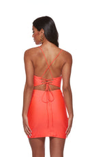 UNK-4560. Short, Sweetheart Neckline, Straight image 4