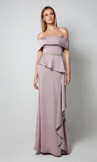 UNK-27563. Long, Off The Shoulder, Straight image 0