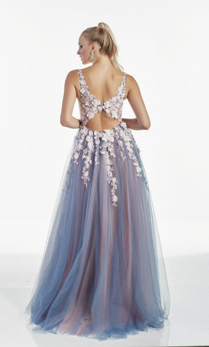 UNK-60894. Long, Plunging Neckline, A-line image 10
