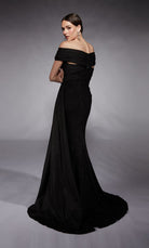 UNK-27767. Long, Off The Shoulder, Straight image 1