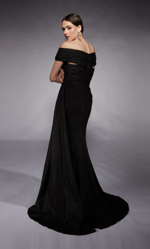 UNK-27767. Long, Off The Shoulder, Straight image 1
