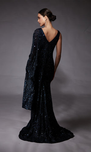 UNK-27772. Long, Scoop Neck, Straight, V Shaped Back image 4