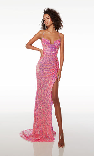 UNK-61518. Long, Sweetheart Neckline, Straight image 0