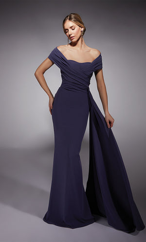 UNK-27745. Long, Off The Shoulder, Straight image 4